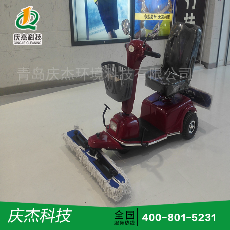 電動塵推車用于商超，效果更